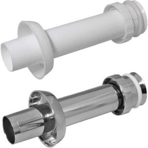 Tubo de Ligação Flexível 20cm PVC Branco Astra