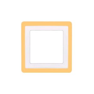 Painel LED Sobrepor Taschibra Dual Color 18W 6500K 25cm Quadrado Autovolt