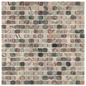 Pastilha de Mármore Slim Sm 07 30,5x30,5 Glass Mosaic