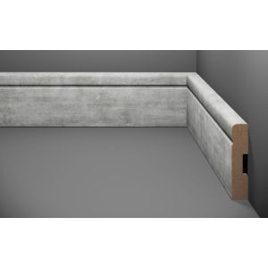 Rodapé MDF Estilo Padrão 21 7x240 Eucafloor