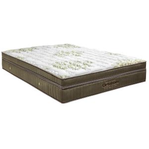 Colchão Ortobom Gold Ultra Casal 138x188cm Bege/Branco