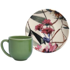 Xícara de Café Coup Vitae Píres Estampado Porto Brasil