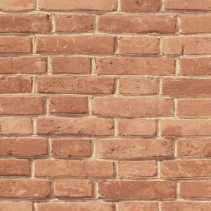 Papel de Parede Tijolos Marrom e 52x950 m