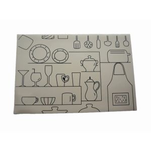 Lugar Americano Breakfast 45x30 Branco Casa&Ideia