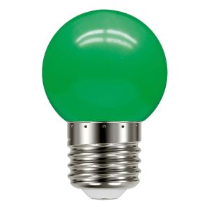 Lâmpada LED Bolinha Taschibra TBL 05 E27 1W Verde