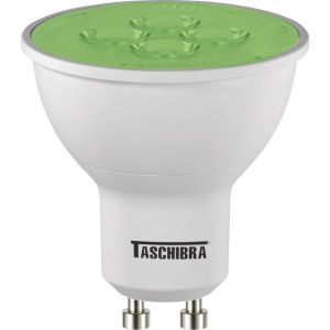 Lâmpada LED Bulbo Taschibra TDL RGB 5W GU10 com Controle