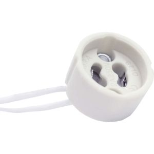 Soquete Dicróica 2A Branco Taschibra