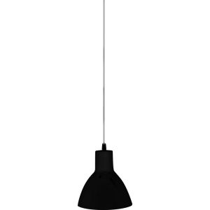 Pendente Taschibra 1 Lâmpada TD 622 17,5cm E27 Preto
