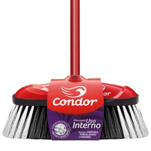 Vassoura Cerdas Sintéticas Varre Muito V-9 interno Condor