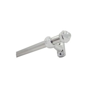 Kit Varão para Cortina Bella Arte Slim 2mx28mm Cromado