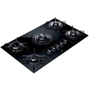 Cooktop a Gás CD075AEUNA 5 Bocas Preto Consul