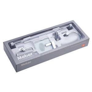 Kit Acessórios para Banheiro 5 Peças Athena Cromado Meber