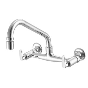 Misturador de Parede para Cozinha Meber com 1/4 Volta e 1/2" Cromado