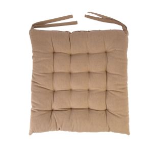 Almofada para Cadeira Shefield 45x45cm Bege Diagonal