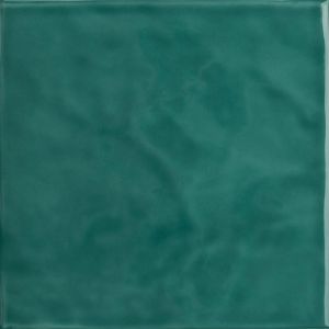Revestimento de Parede Onda Brilhante Verde Jade 20x20cm Eliane