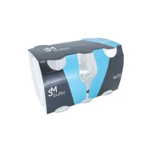 Jogo de Taças Nadir 300ml Buffet 6 Peças
