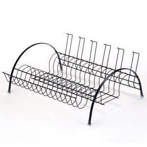 Escorredor de Louça Fantastik 36x43cm Black Arthi
