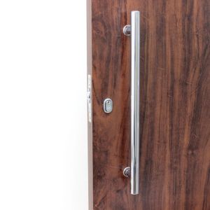 Puxador Geris Tubular Inox Polido 400mm