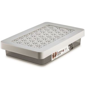 Caixa Baixa c/ Tampa Hana Gelo M 3L 20x31,5x6,2cm