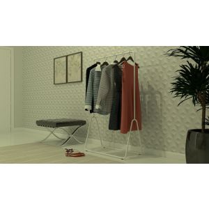 Arara Linha Estilo 137,6x79,1 Branca Dicarlo