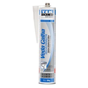 Adesivo Veda Calha 280g Alumínio Tekbond
