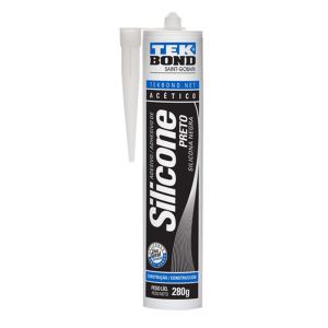 Silicone Acético Tekbond 280g Preto
