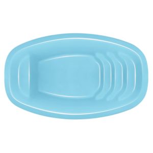 Piscina de Fibra Fapac Retangular Búzios 7900L 4,40x2,60m Azul