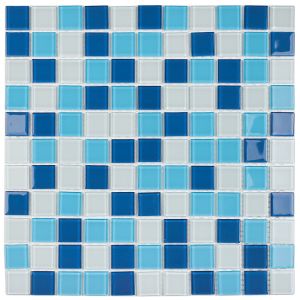 Pastilha de Vidro Miscelânea Mix 30x30 Glass Mosaic