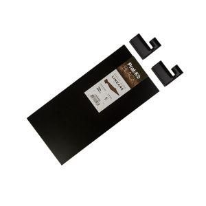 Prateleira Prat-K Lineare com Suporte 20x40cm Preta
