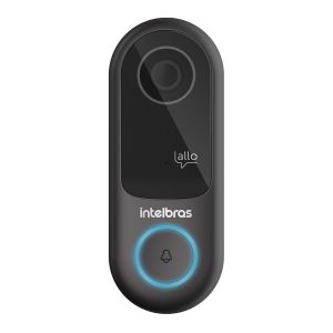 Vídeo Porteiro Inteligente Wi-Fi ALLO W3 Preto Intelbras