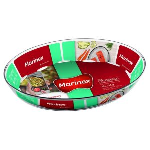 Assadeira Vidro Marinex Oval 3,2L Nadir