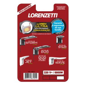 Resistência para Chuveiro Lorenzetti 3065A Acqua Ultra 6800W
