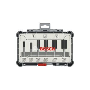 Kit Fresas Bosch 6mm 6 Peças