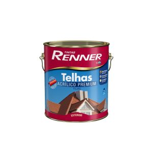 Tinta Renner Telha 3,6L Cinza Claro Brilho