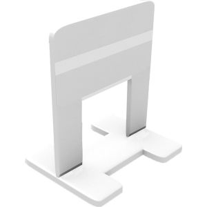 Espaçador para Nivelamento Brico Forte 2mm 100 Peças