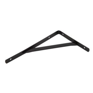 Suporte para Prateleira Prat-K Mão Francesa 20cm Preto