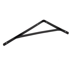 Suporte para Prateleira Prat-K Mão Francesa 25cm Preto