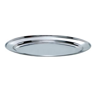 Travessa Oval 40cm Inox Casa&Ideia