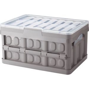 Caixa Dobrável Plasútil Eco 12L 26x26x20,5cm Fendi
