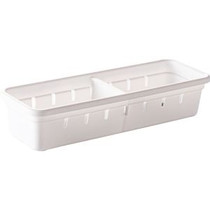 Kit Organizador de Gavetas Plasútil com Divisória 22,5x7,9cm Branco