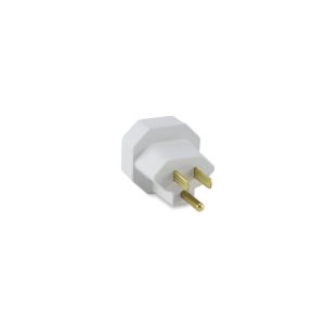 Adaptador 1 Módulo 2P+T 15A Branco Force Line