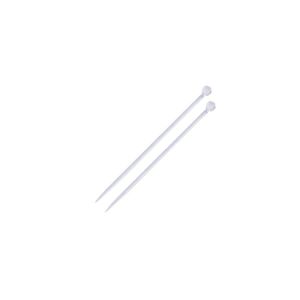 Abraçadeira 3,6x140mm Nylon Branco 20 Peças Bemfixa