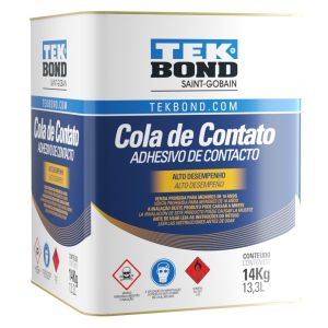 Cola de Contato Tekbond 14kg Amarelo Colônia