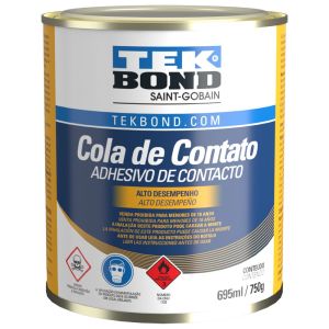 Cola de Contato 750g Amarelo Colônia Tekbond