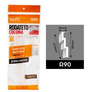 Rodateto Epex R90 Decorativa 7,3x6,5x24cm