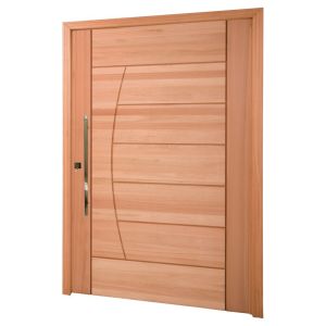 Porta Pivotante Madeira Eucalipto Grandis Cruzeiro Solar Neo 2,10x1,00m