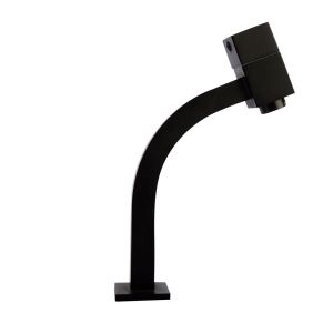 Torneira para Banheiro de Mesa Bica Média 1/2" Piazza Preto Addra