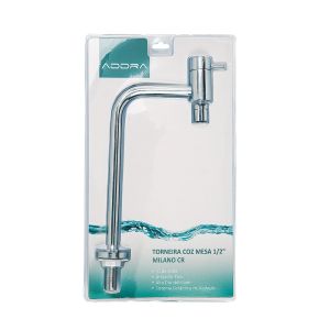 Torneira para Cozinha de Mesa Bica Alta 1/2" Lyn Cromado Addra