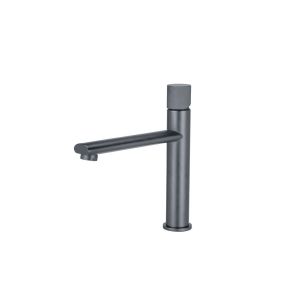 Torneira Misturador Monomomando para Banheiro de Mesa Bica Média 1/2" Senda Cinza Addra