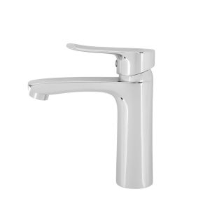 Torneira Misturador Monocomando para Banheiro de Mesa Bica Baixa 1/2'' Rio Cromado Addra